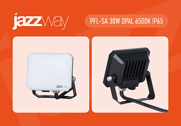 Новинка! Светодиодный прожектор PFL-SA 30W OPAL 6500K IP65